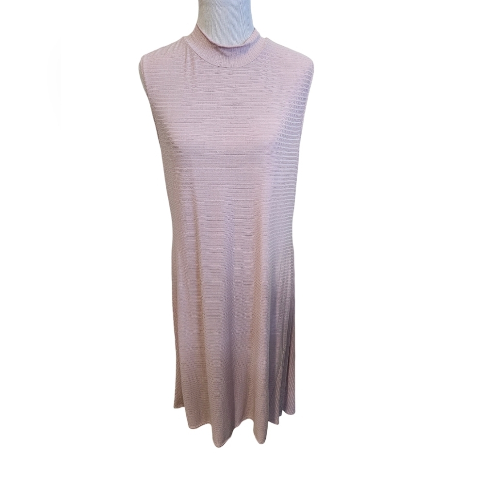 Cato Ribbed pink plus-size maxi dress size 18/20 W.